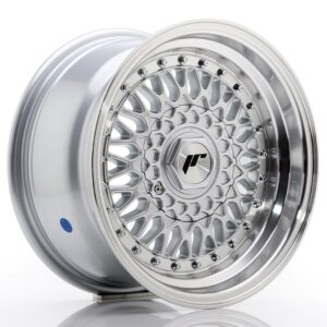 Felga Japan Racing JR-9 15" J 4x100/4x108 ET20 Srebrna / polirana