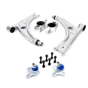 Racingline aluminijske prednje kontrolne ruke s kuglastim zglobovima za Golf V/VI, Leon II i S3 8P