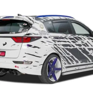 CSR stražnji difuzor za Kia Sportage IV (QL) prije faceliftinga