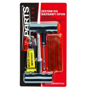 Einparts 6-dijelni komplet za popravak guma s vrpcama (3 × 10 cm)