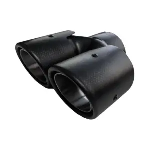 Bull-X ispušni nastavci Y-Style Typ 21 Carbon ravni 2x76 mm, priključak 60 mm