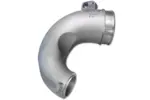 HG Motorsport cijev turbine (turbo inlet/outlet) 4" za 2.5 TFSI EA855 EVO (Audi RS3, Formentor VZ5)