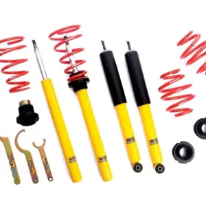 MTS Technik podesivi ovjes za BMW 3 Convertible (E30) / BMW 3 (E30) / BMW 3 Touring (E30) — spuštanje 30 - 65 mm / 25 - 60 mm, promjer amortizerske noge na prednjoj osovini 51 mm