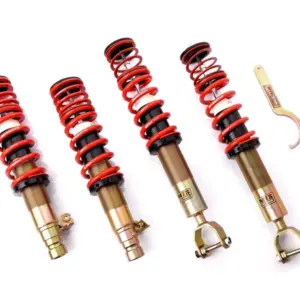 MTS Technik podesivi ovjes za Honda CIVIC IV Hatchback (EC/ED/EE) / Honda CIVIC IV Saloon (ED) / Honda CRX II (ED/EE) — spuštanje 25 - 80 mm / 20 - 75 mm, Samo za vozila s nosačem u obliku slova U