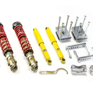 MTS Technik podesivi ovjes za Seat INCA (6K) / Volkswagen CADDY II Box Body/MPV (9K9A) (s camber pločama sprijeda) — spuštanje 20 - 90 mm / 50 - 120 mm