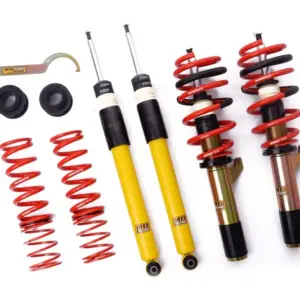 MTS Technik podesivi ovjes za Audi Q2 (GA) / Skoda SUPERB III (3V) / Skoda SUPERB III Estate (3V) — spuštanje 35 - 65 mm / 25 - 75 mm, stražnji višesmjerni ovjes (multilink)