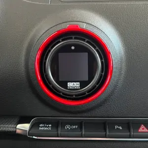 CANchecked okvir 52 mm za MFD15 GEN 2 – with OBD2 with adapter ring Audi A3 8V